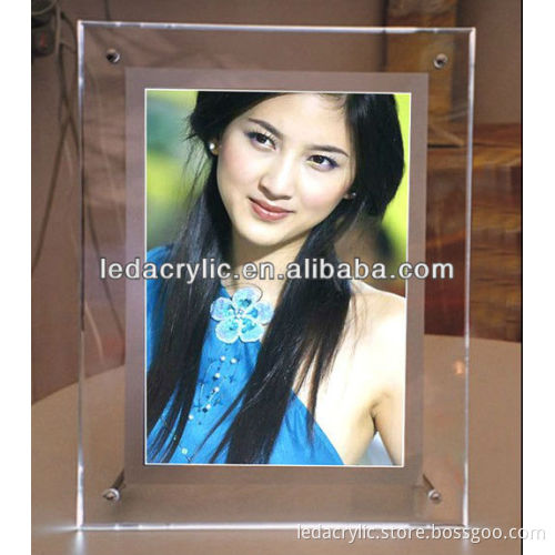 acrylic countertop photo frame